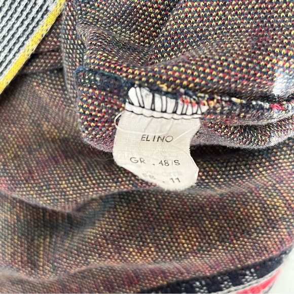 Vintage 90s Jockey Original Red Striped Plaid Long Sleeve Men's Shirt Size Small - Picture 10 of 10